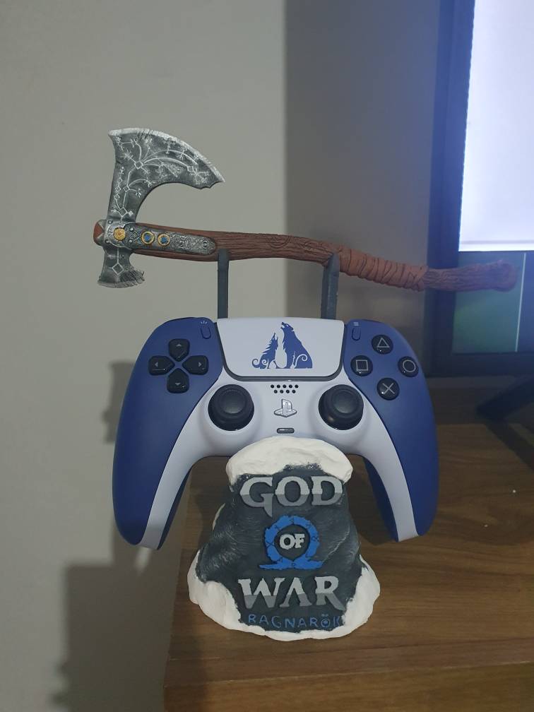 Suporte para Controle PS5 PS4 Xbox God Of War Ragnarok Lança