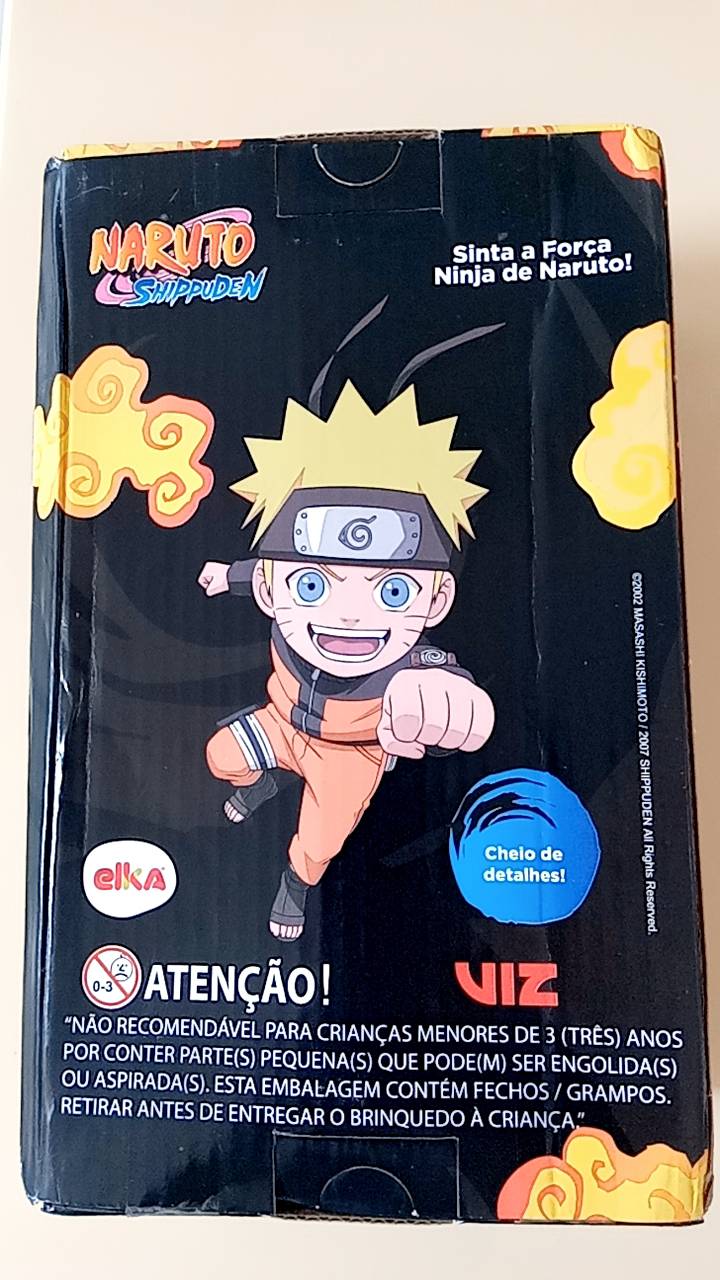 Boneco Articulado Naruto Uzumaki Chibi - Elka 1186 - Estripulia