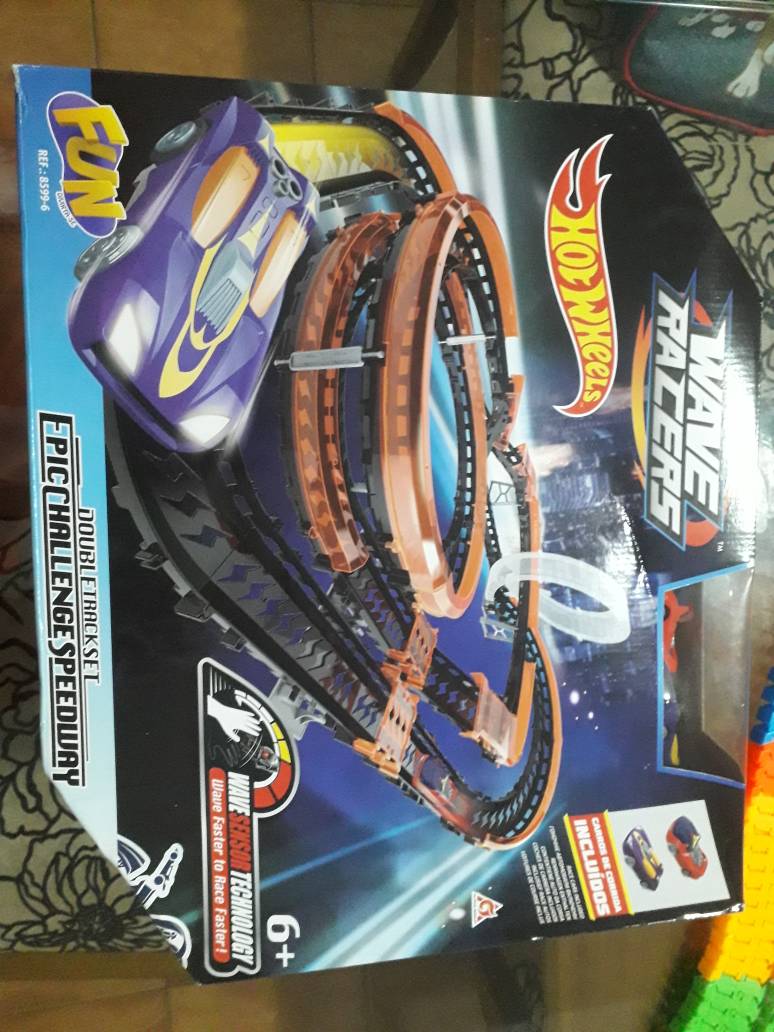 Pista e Carrinhos Hot Wheels Wave Racers Epic Challenge Fun 8599-6