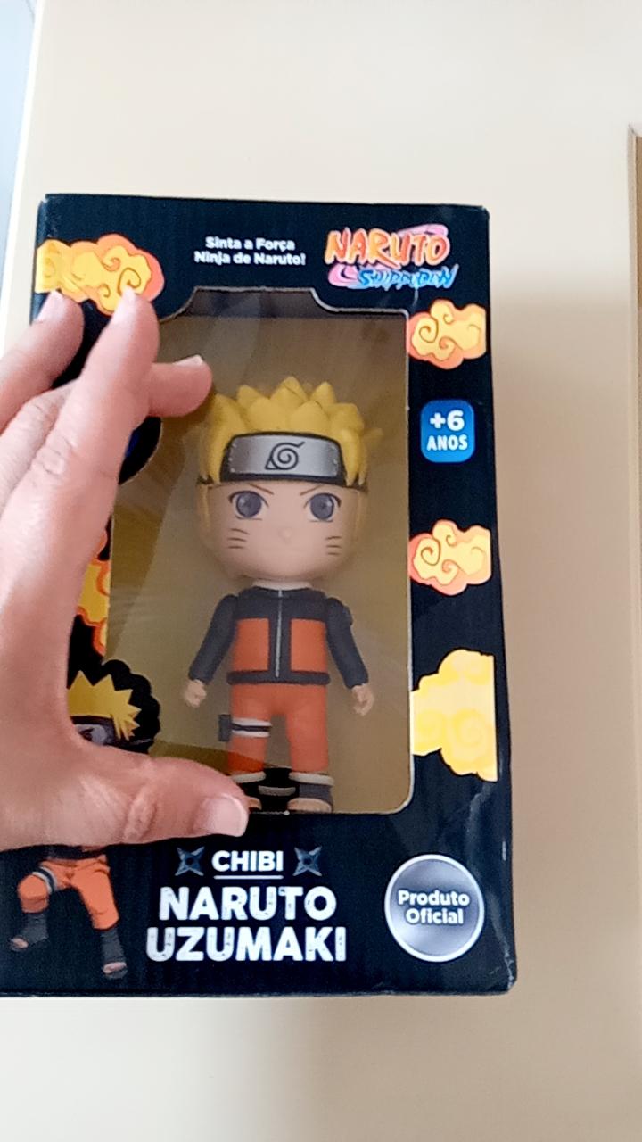 Boneco Articulado Naruto Uzumaki Chibi - Elka 1186 - Estripulia