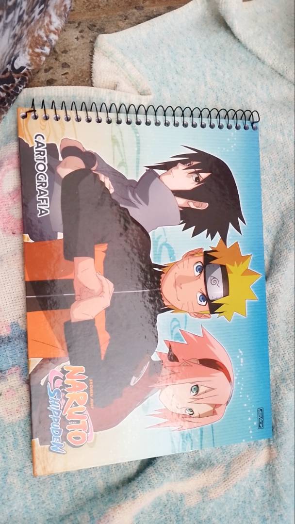 Caderno de Cartografia e Desenho Naruto São Domingos – 80 Folhas - Shopping  Tacaruna