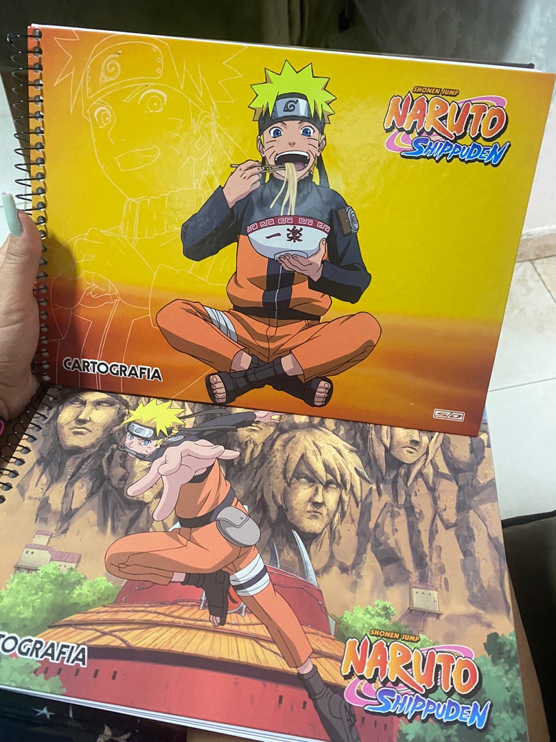 Caderno de Cartografia e Desenho Naruto São Domingos – 80 Folhas - Shopping  Tacaruna