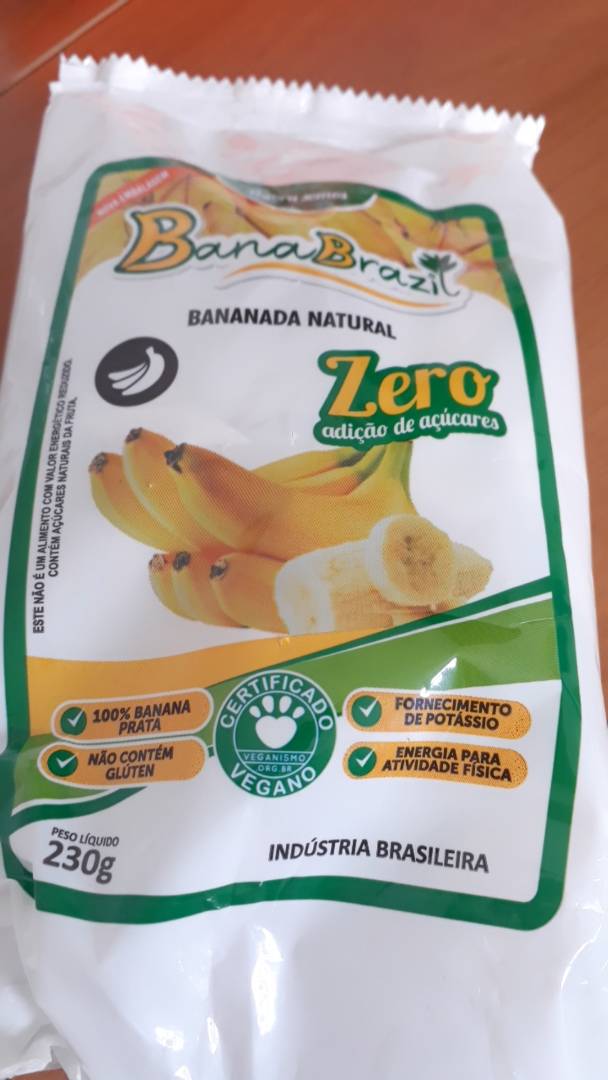 Doce de banana 100% Natural BanaBrazil 10 unidades 230g em Promoção na  Americanas