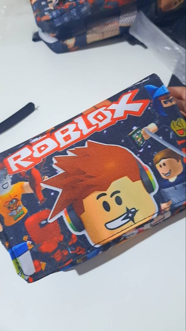 Estojo Roblox Caixa De Lápis De Mundo Virtual ROBLOX Estojo De Lápis De  Desenho Animado Anime Caixa De Papelaria Estojo Escolar - Escorrega o Preço