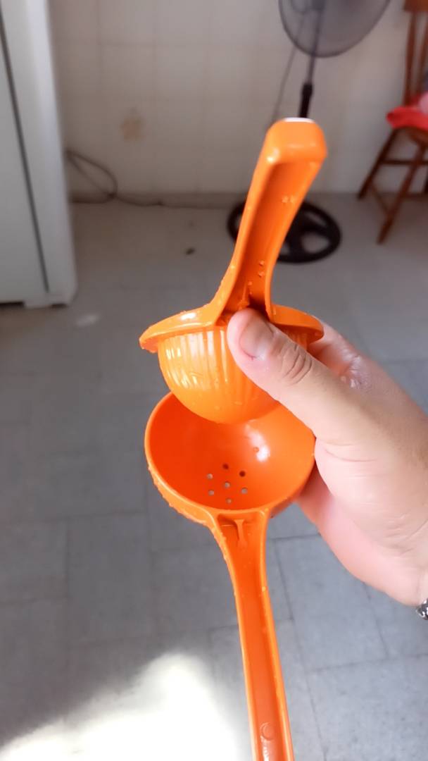 Espremedor De Laranja Manual Grande Resistente Premium Em Alumínio