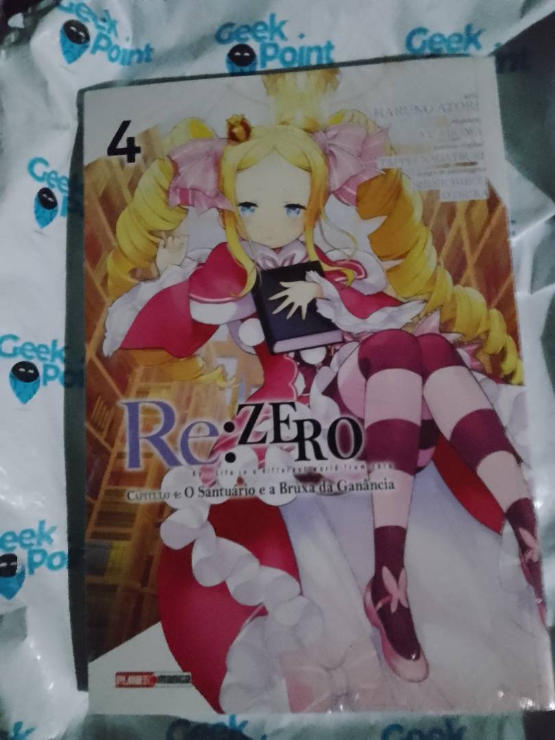 Mangá Re: Zero Capitulo 4 Vol. 07 (Panini, Lacrado) - Geek Point