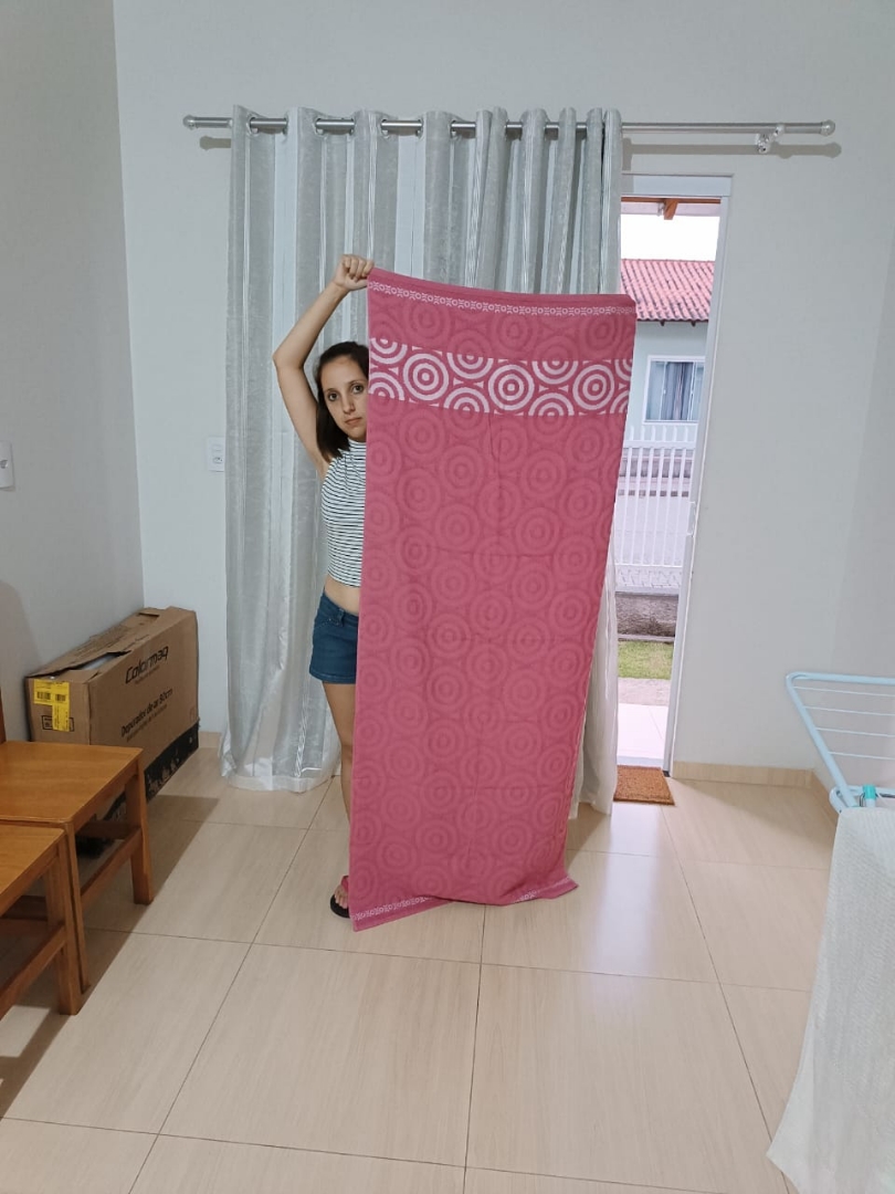 Kit C/ 5 Toalhas De Banho Gigante 80 X 1,70 Atacado