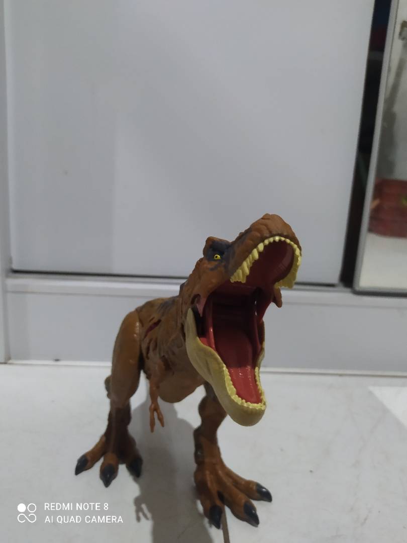 Dinossauro T-Rex Jurassic World Dominion Dano Extremo Mattel HGC19 - Mattel  - Brinquedos e Games FL Shop