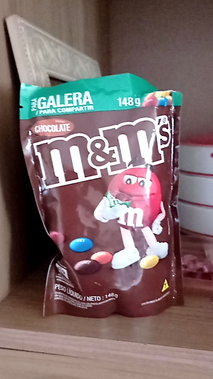 Confeito Chocolate m&m's Ao Leite 148g