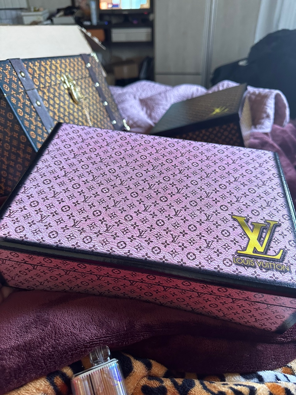 Louis Vuitton - Estojo Porta Joias Relógios Maquiagem Tatuagem