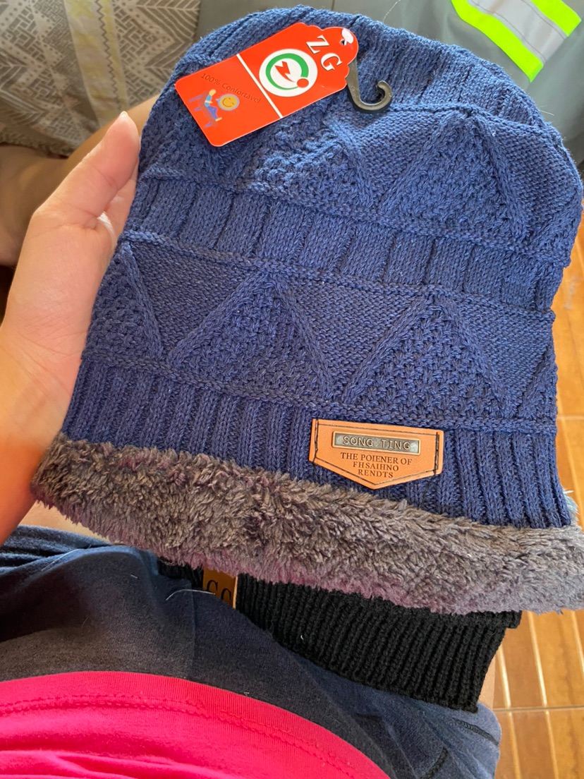 Touca De Frio Lã Forrada Masculino Gorro Toca Moda Inverno