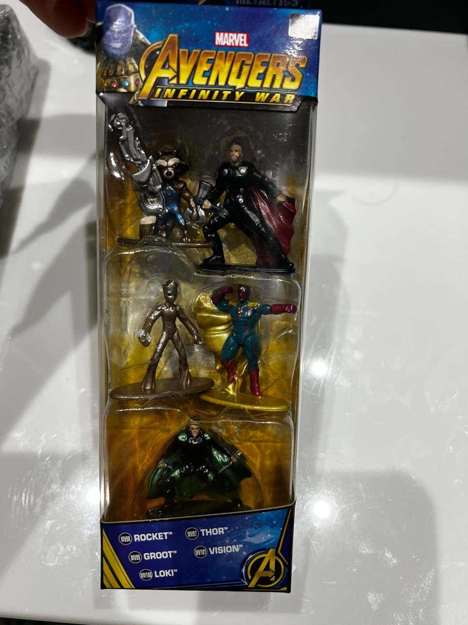 Jada Nano Metalfigs Avengers Infinity War 5-Pack Marvel Comics