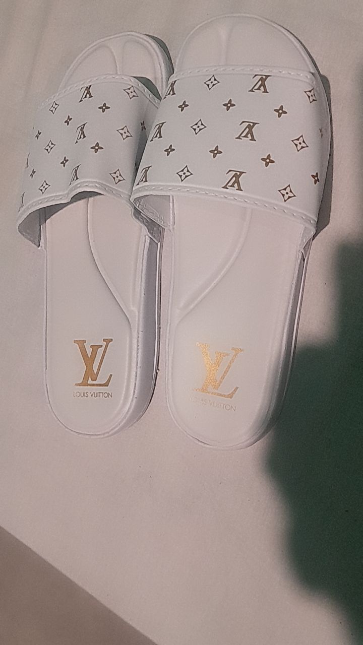 Chinelo Sandália Slide Confort Unissex Louis Vuitton Masculino e Feminino  34/35 ao 42/43