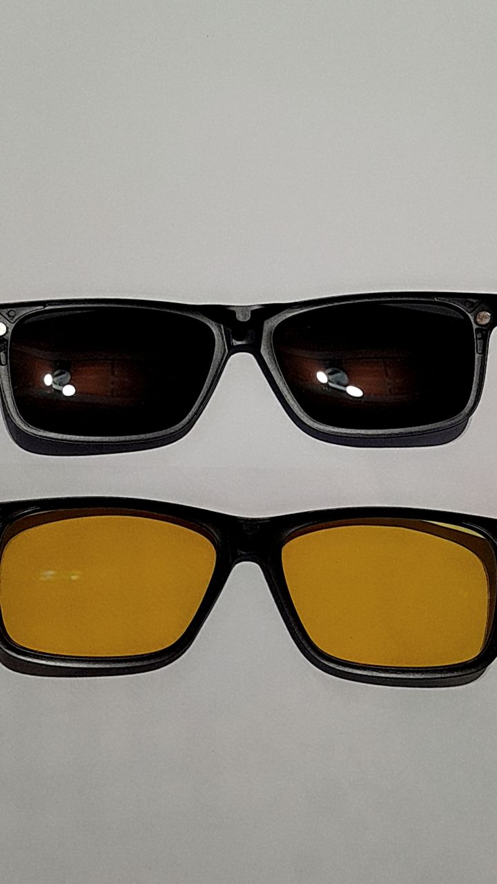 Óculos Unissex De Lentes Amarelas Para Dirigir Noturna - Escorrega o Preço