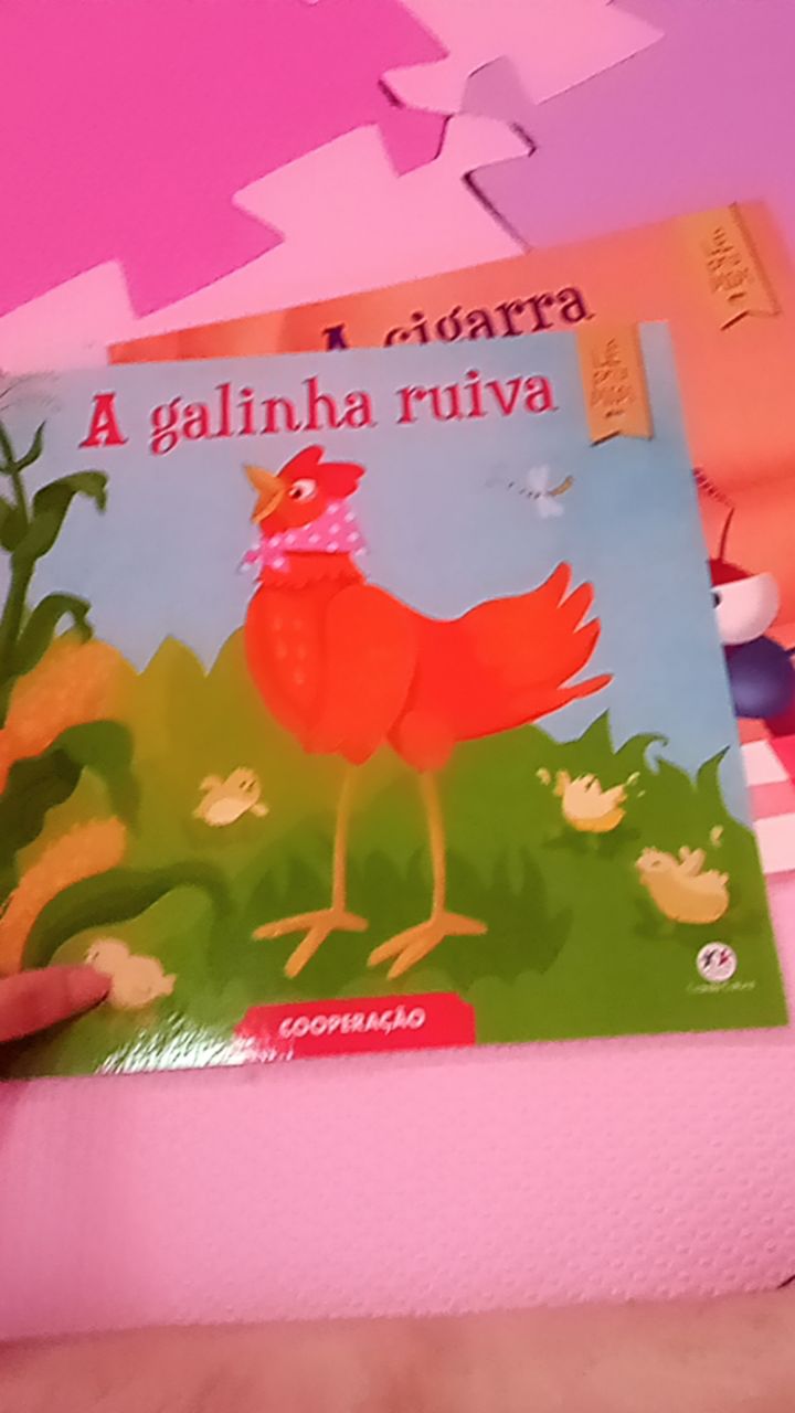 A galinha Ruiva - Lê pra mim - Cooperação - Raul Livros