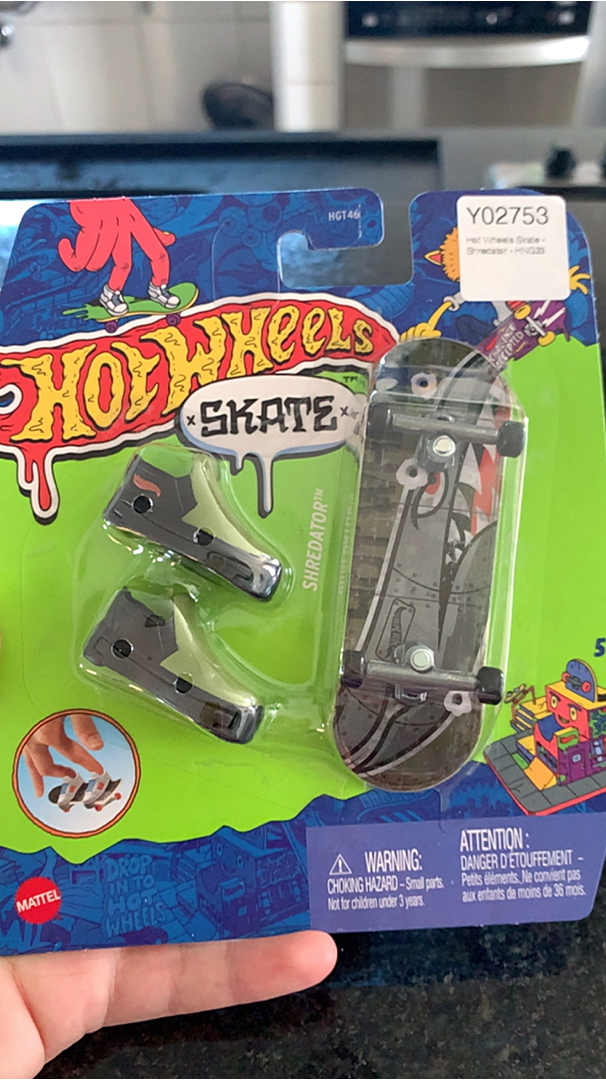 Hot Wheels Skate de Dedo Tony Hawk Shredator - Mattel