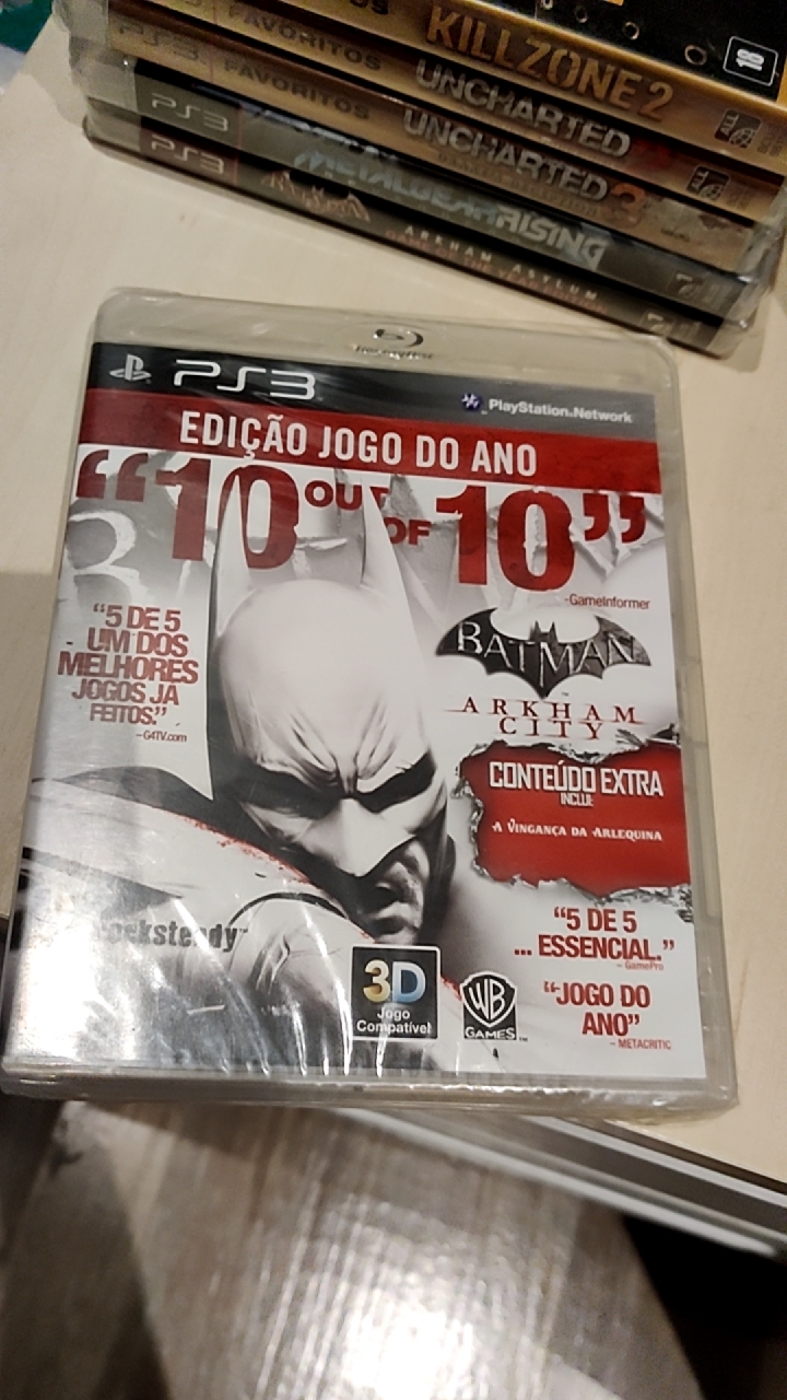 PS3 - Batman Arkham City (Edição Jogo do Ano) - waz