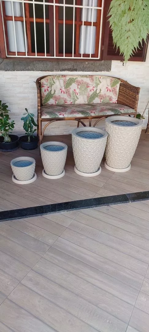 Kit de 4 Maceteros Vasap bien embalados