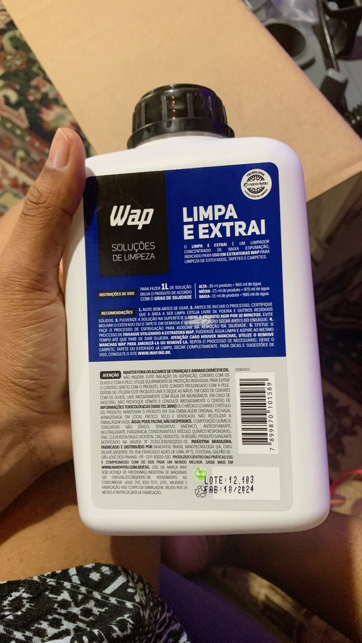Foto da avaliação