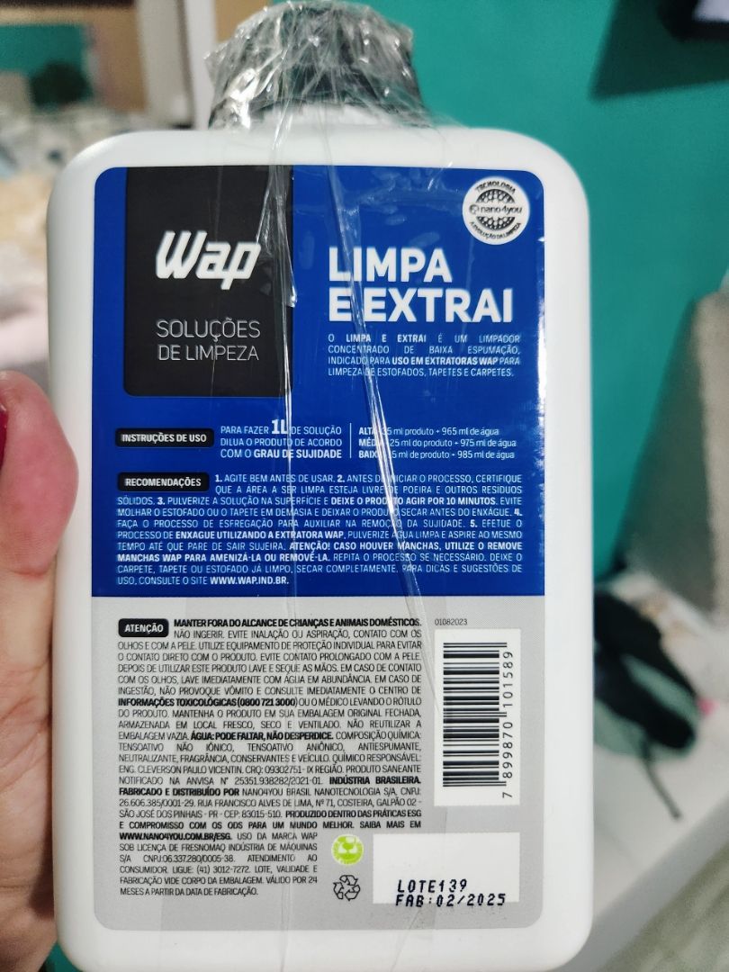 Foto da avaliação
