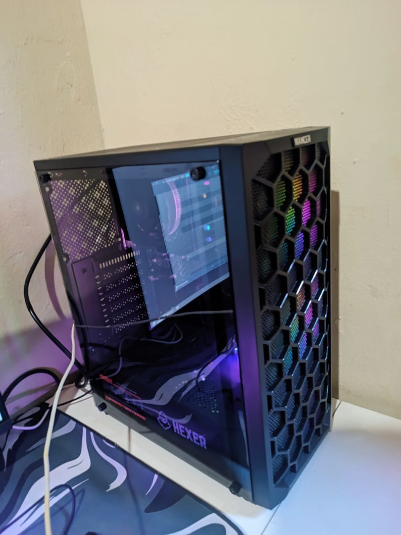 PC Gamer Mancer, AMD Ryzen 5 5600GT, Vega 7, 16GB DDR4, SSD 240GB, Fonte 400W 80 Plus