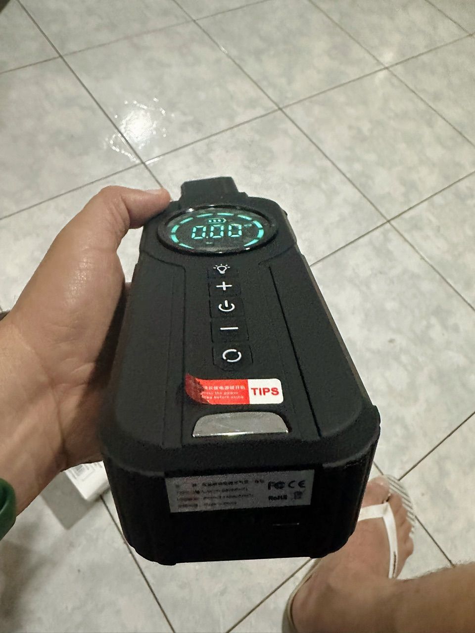 Foto da avaliação