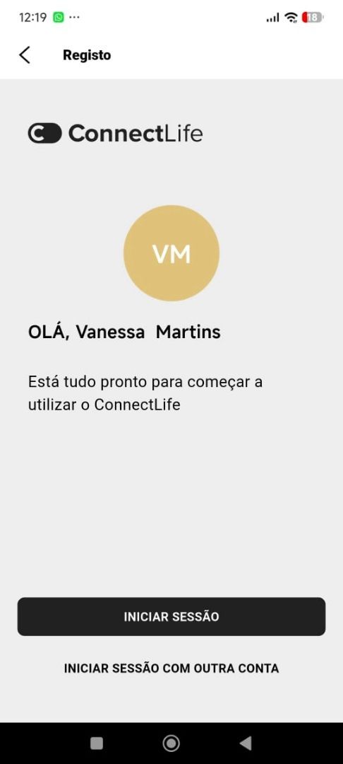 Foto da avaliação