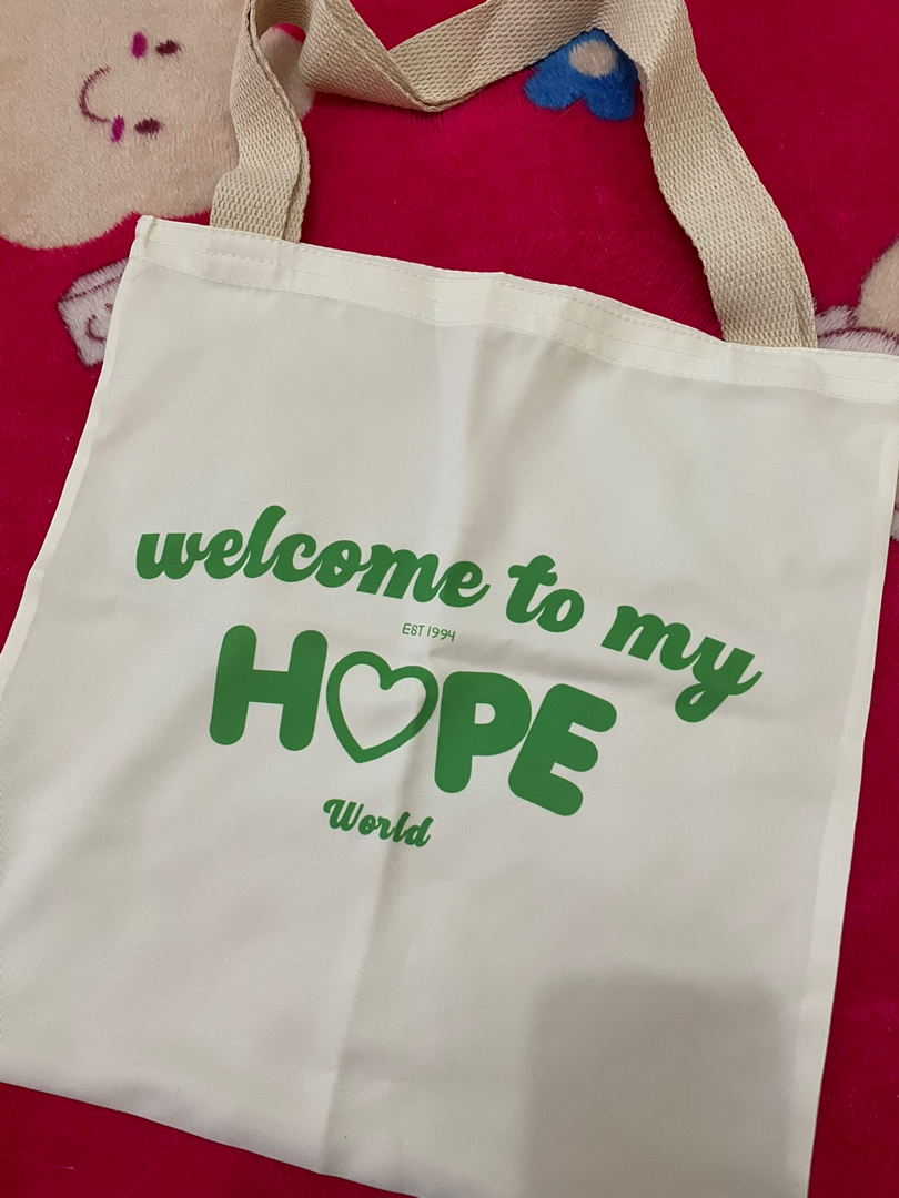 Hope World Cream BTS J-Hope Tote Bag