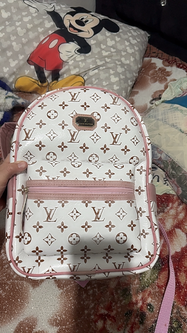 Mochila Louis Em Couro Vuitton Bolsa De Mão Escolar Maternidade Passeio  Feminina Masculina DESCONTÃO DE BOAS-VINDAS