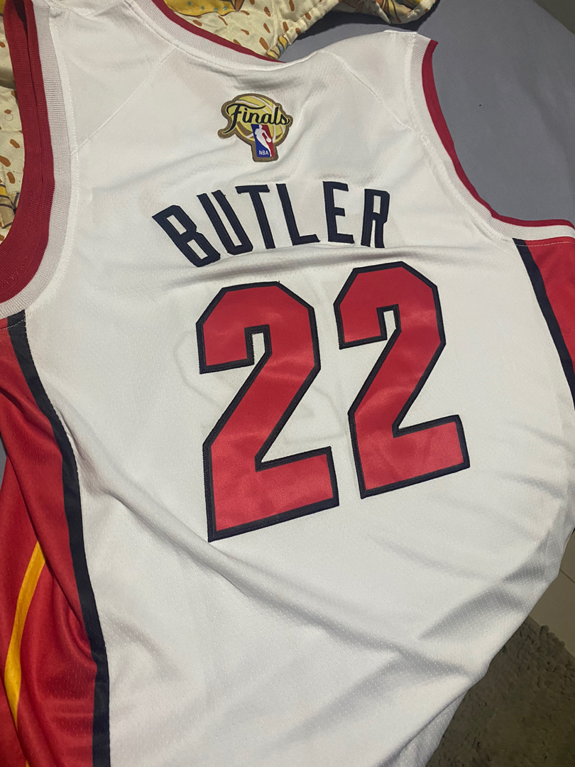 Basquetebol Masculino Camisa Miami Heat Jimmy Butler 2023NBA Nova Branca  Jersey - Escorrega o Preço