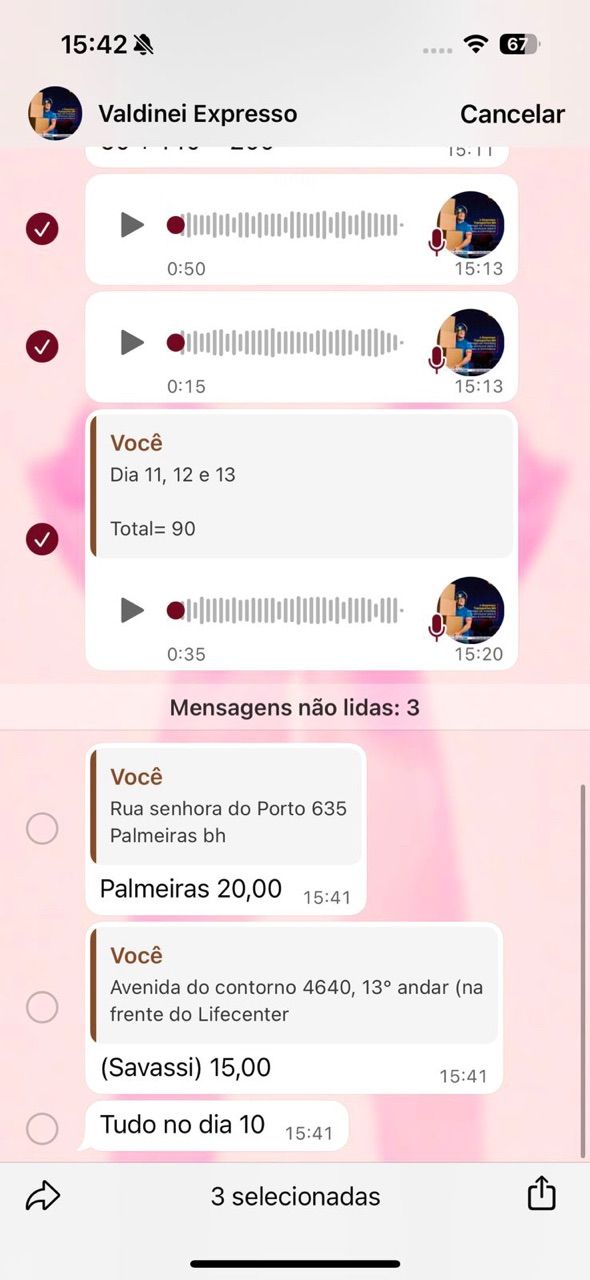 Foto da avaliação