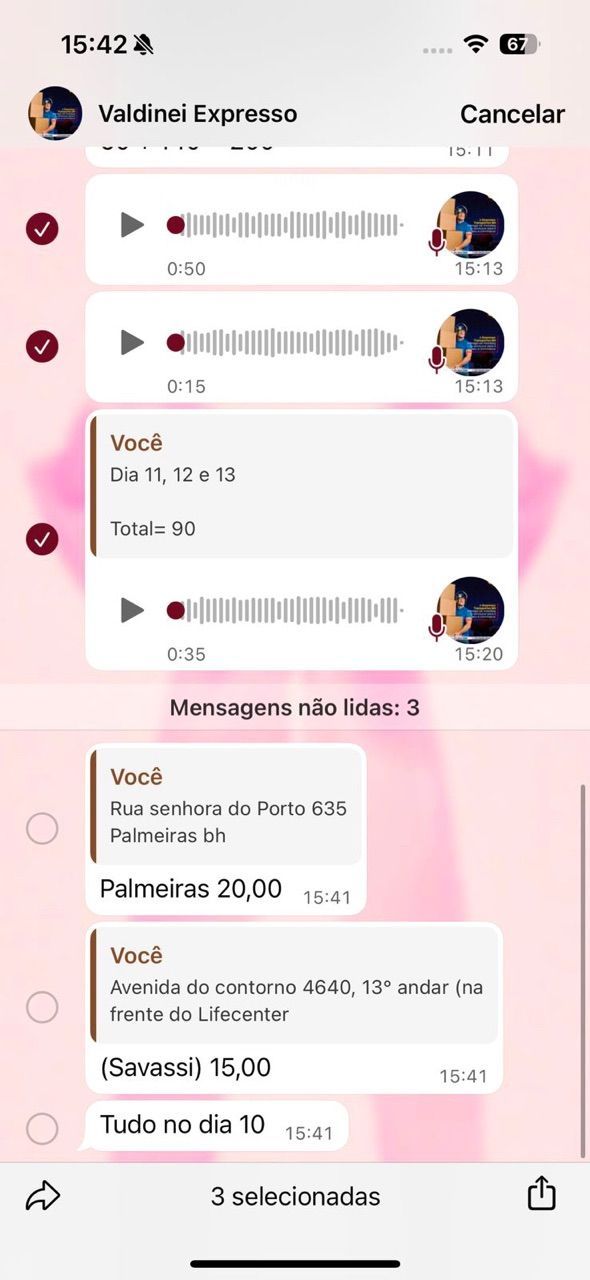 Foto da avaliação