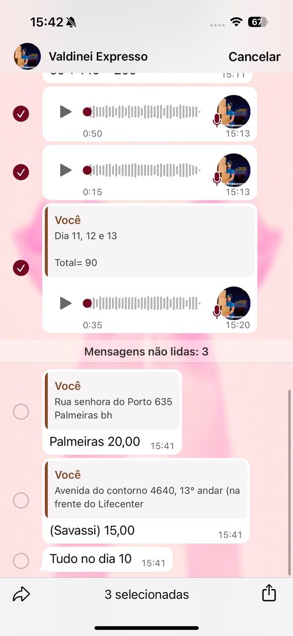 Foto da avaliação