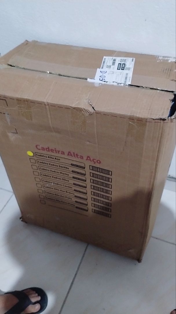 Foto da avaliação