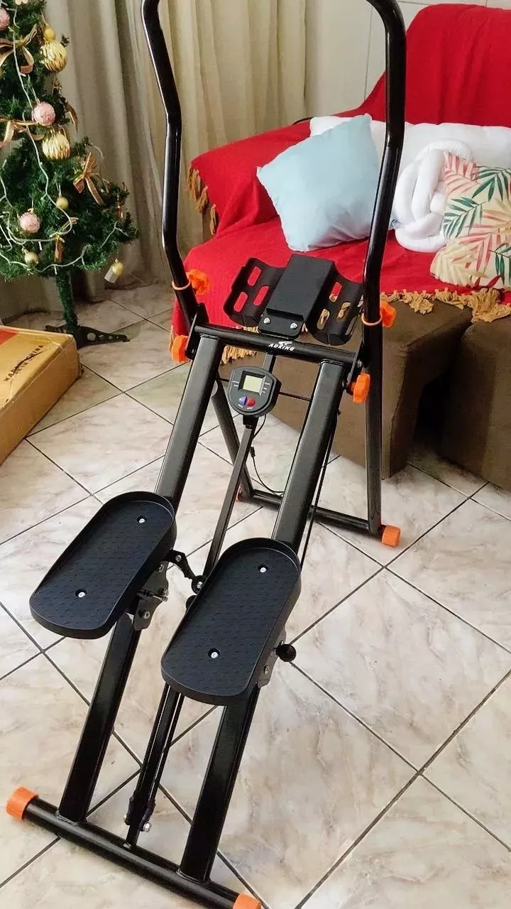 Foto enviada por cliente do aparelho montado em casa