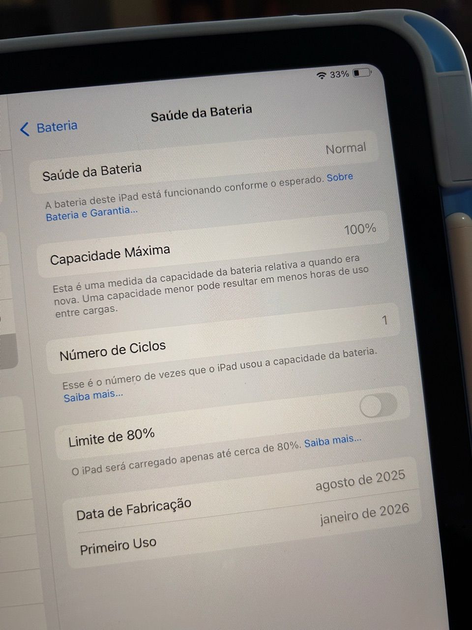Foto da avaliação