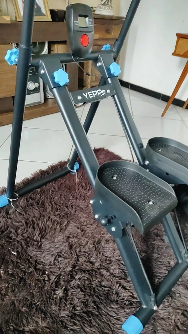 Imagem da avaliação de cliente do simulador de escada