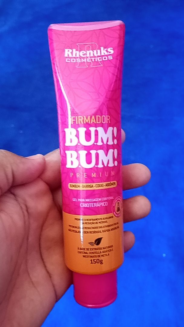 Gel firmador corporal Rhenuks Bum Bum Premium 150g Crioterápico