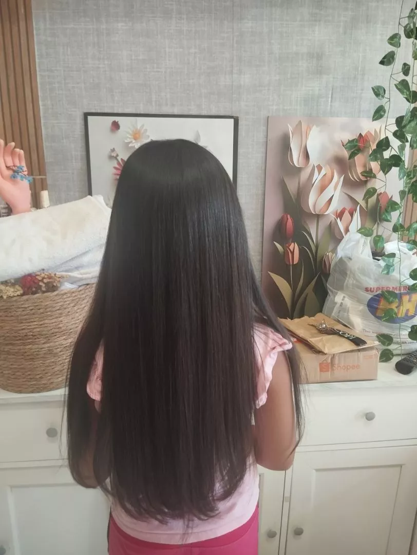 Cabello cuidado después de usar el producto