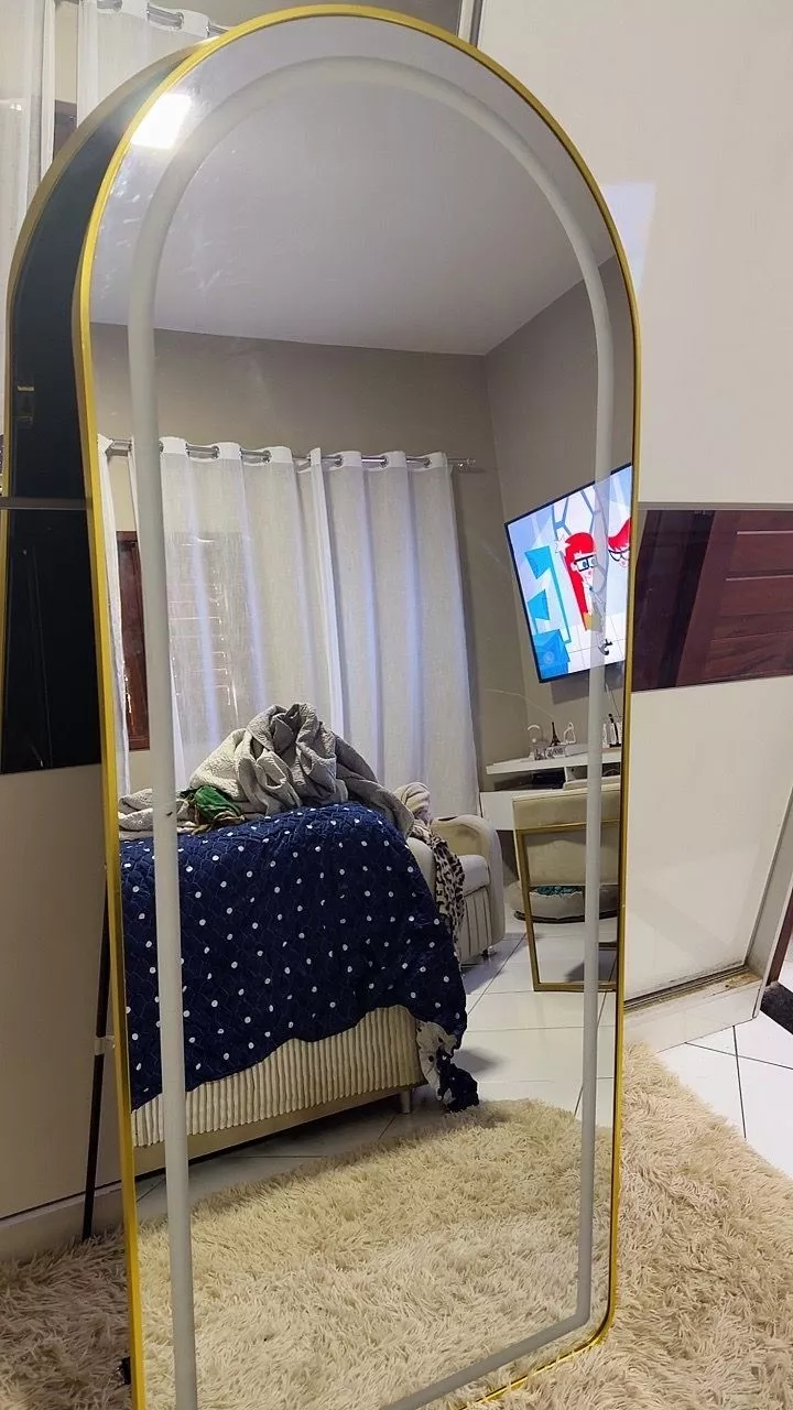 Espelho Arco com LED instalado — foto de cliente 1