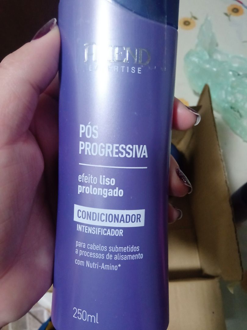 Kit Shampoo + Condicionador + Máscara Pós Progressiva Amend