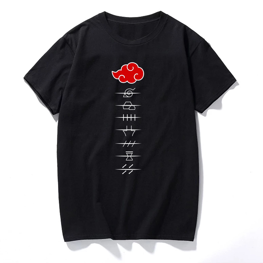 Camiseta Akatsuki Simbolos Ref.127