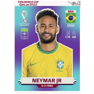 Kit Todas As Figurinhas Da Copa 2022 Arquivos Para Imprimir em 2023, neymar  legend gold para imprimir