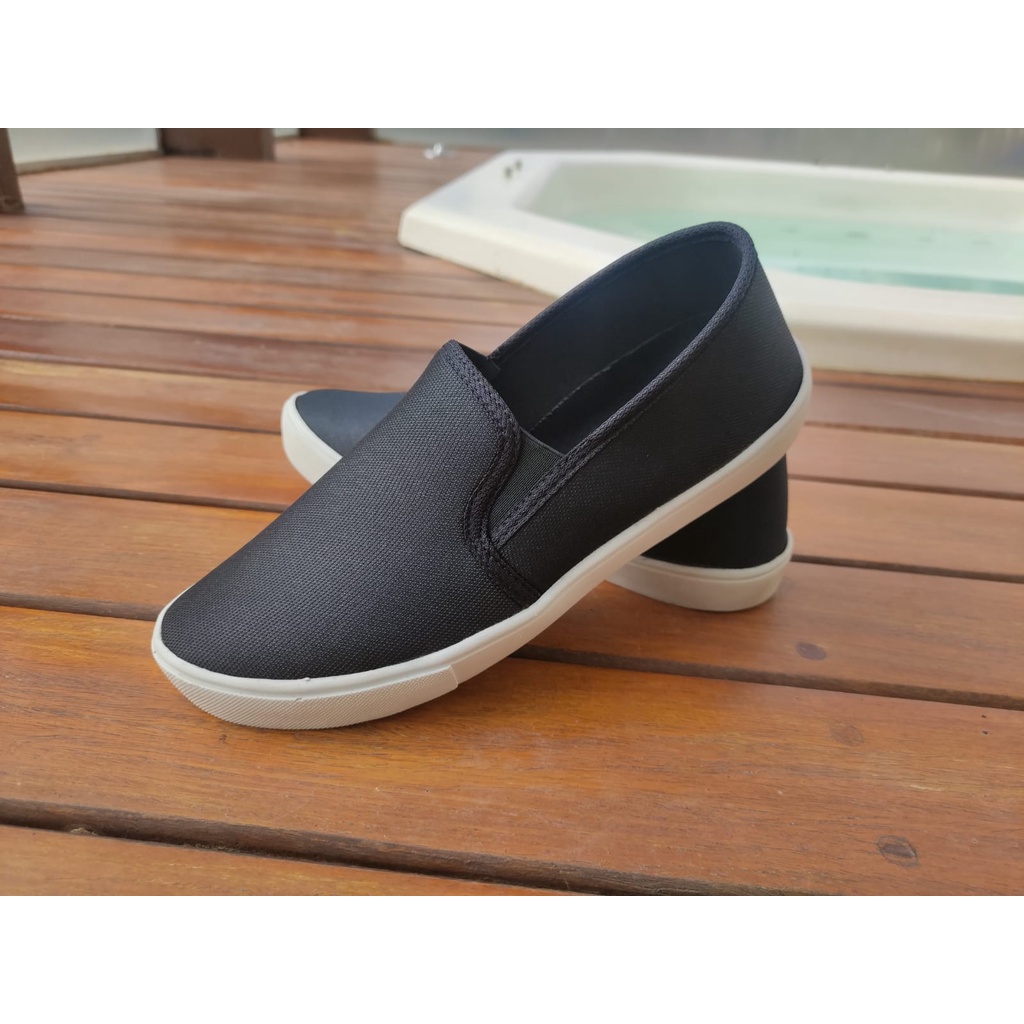 Tenis Sapatenis Iate Masculino Sem Cadarço Slip On Calce Facil Promoção