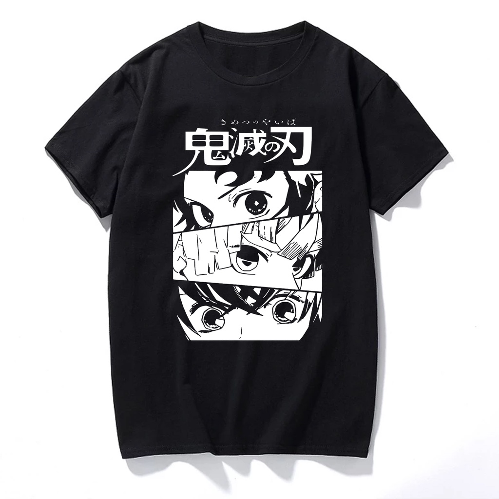 Camiseta Demon Slayer Blusa Kimetsu no Yaiba Nezuko Zenitsu Tanjiro ...