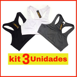 Kit 3 Top Academia Fitness Boa Sustentação Nadador/Regata para Treino Caminhada Atacado/Revender Envio Rápido