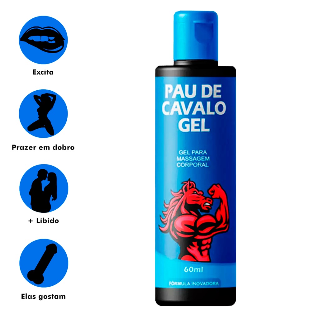 Pau de Cavalo Em Gel Tenha Mais Apetite Sexual Na Hora H | Shopee Brasil