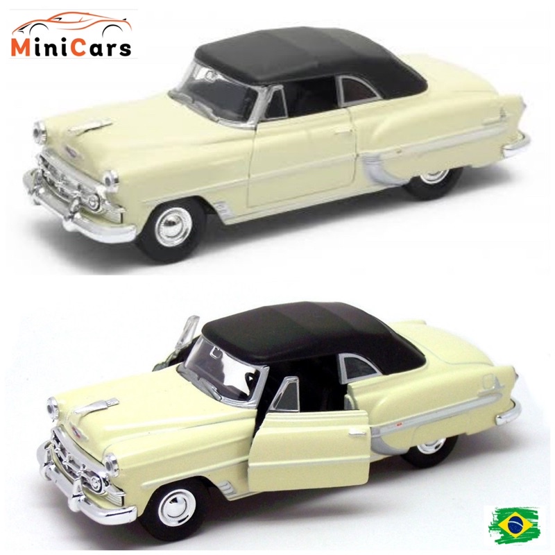 Miniatura Chevrolet Bel Air 1953 Coupé | Shopee Brasil