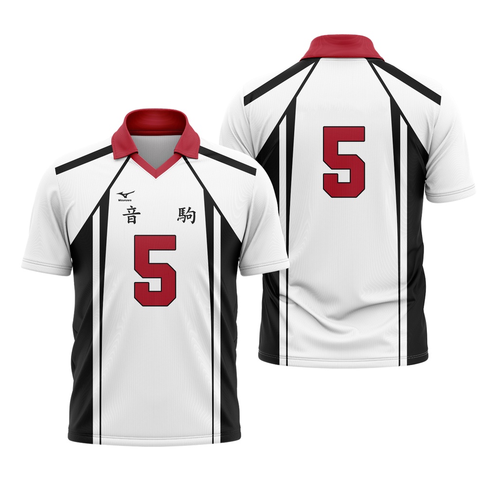 Camisa Uniforme Premium Nekoma Líbero Anime Haikyuu - ESCOLHA SEU NOME E NÚMERO (PERSONALIZÁVEL)