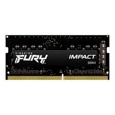 Memória RAM Fury Impact DDR4 color preto 16GB 1 Kingston KF426S15IB1/16